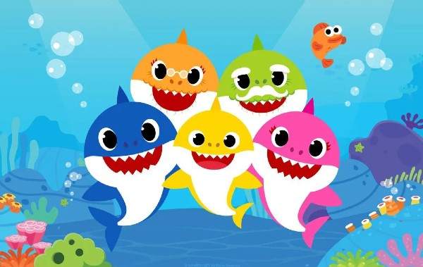 Baby Shark Konsept Temalıl Parti Malzemeleri