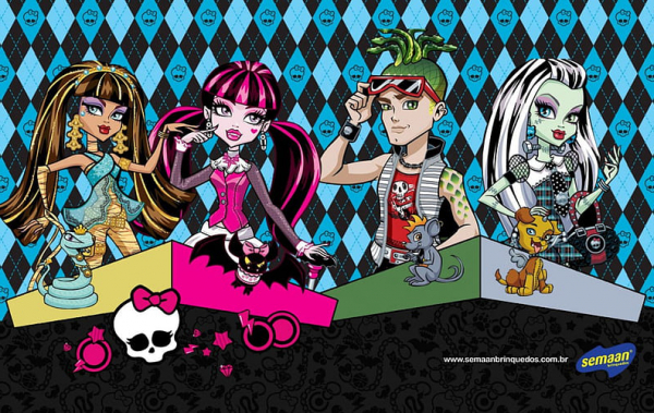 Monster High Temalı Doğum Günü Setleri