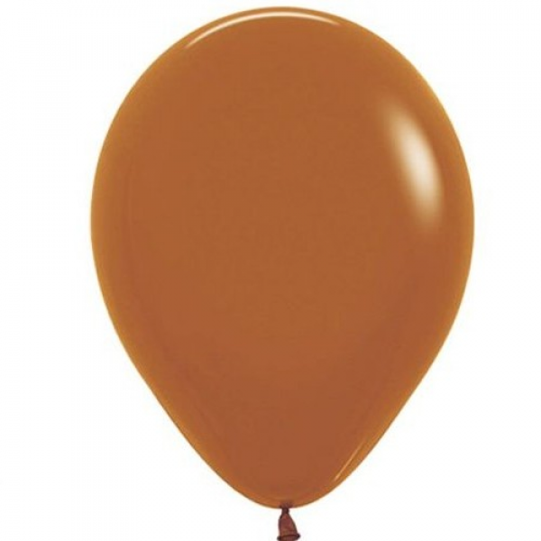 Karamel Kahverengi Pastel Balon 10 Adet