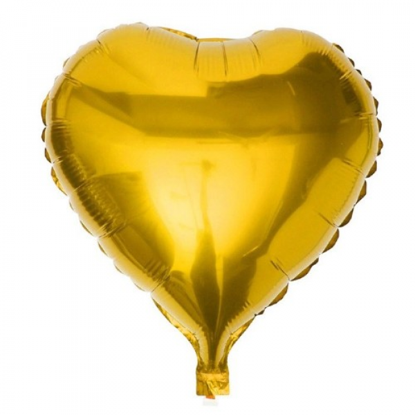 Gold Kalpli Folyo Balon  1 Adet