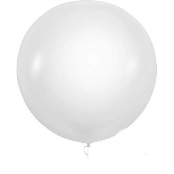 Beyaz Jumbo Balon 24 inc 60 cm 