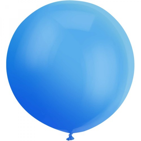 Mavi Jumbo Balon 24 inc 60 cm 