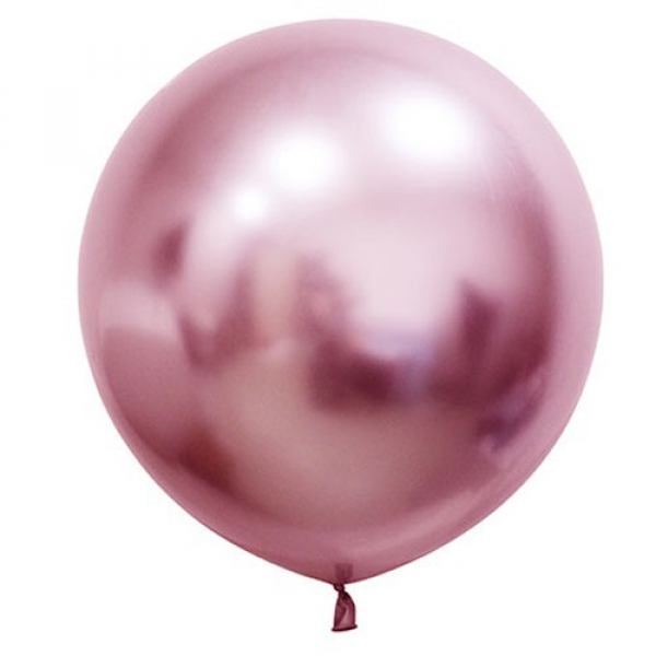 Pembe Krom Jumbo Balon 24 inc 60 cm 