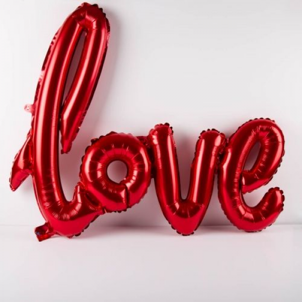 Love Folyo Balon Kırmızı