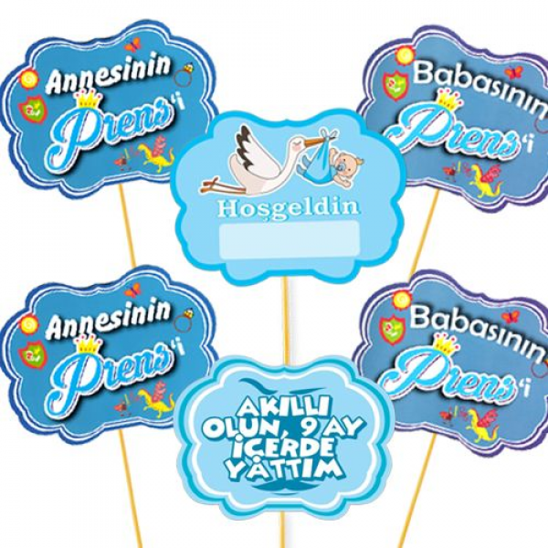 Baby shower konuşma balonu