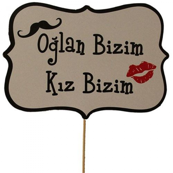 Oğlan bizim kız bizim konuşma balonu