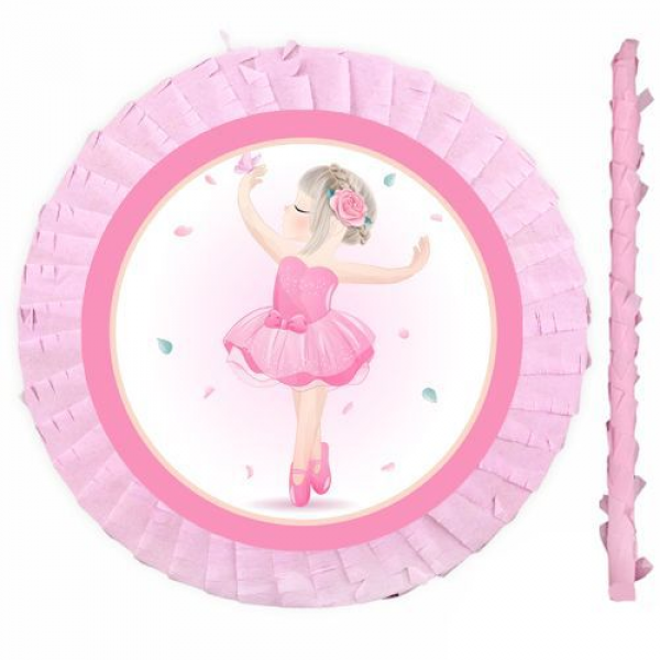 Balerin temalı pinyata