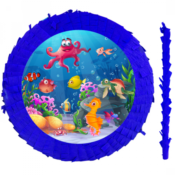 Deniz canlıları pinyata