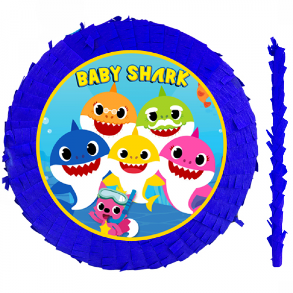 Baby Shark Temalı Pinyata