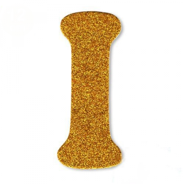 gold simli I harfi süs
