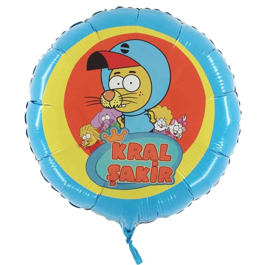 Kral Şakir Aksiyon Folyo Balon