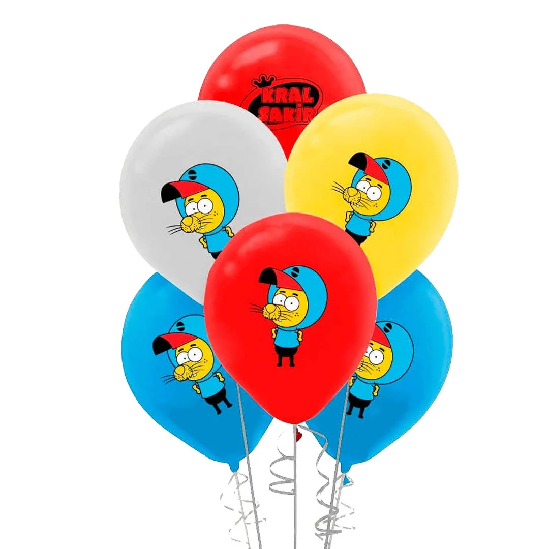 Kral Şakir Lisanslı Balon 10 Adet