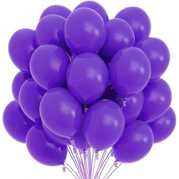 mor balon 10 adet