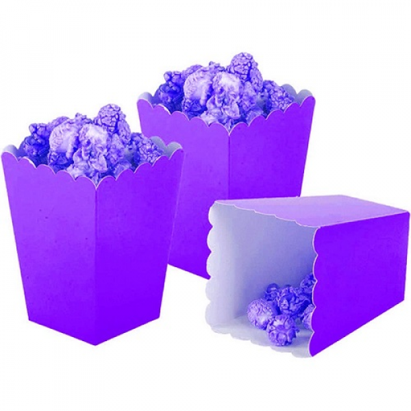 mor popcorn kabı
